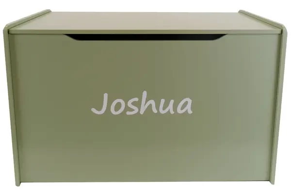 Optioneel: witte naamsticker