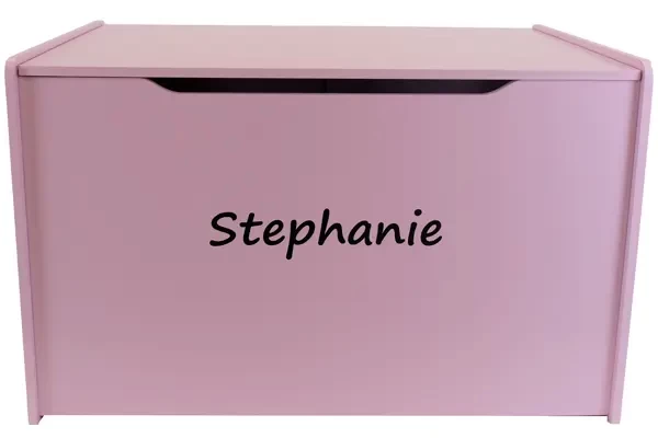 Optioneel: zwarte naamsticker