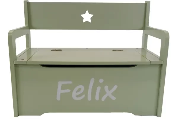 Optioneel: grijze naamsticker