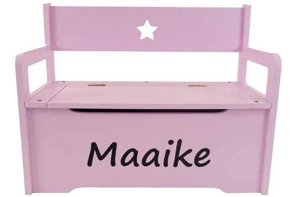 Optioneel: zwarte naamsticker