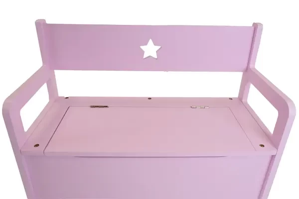 Bankje om op te zitten en in op te bergen