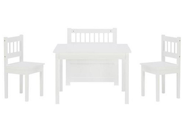 4-delige meubelset voor kinderen.