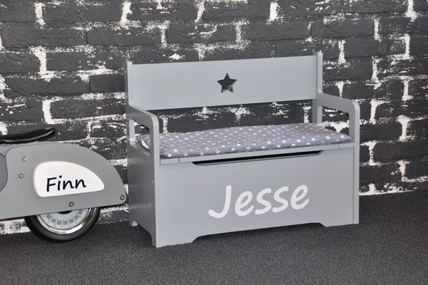 Optioneel: sticker met naam.