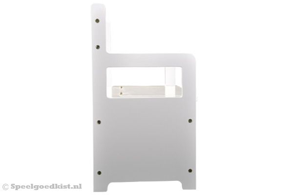 Met rugleuning en armsteun.